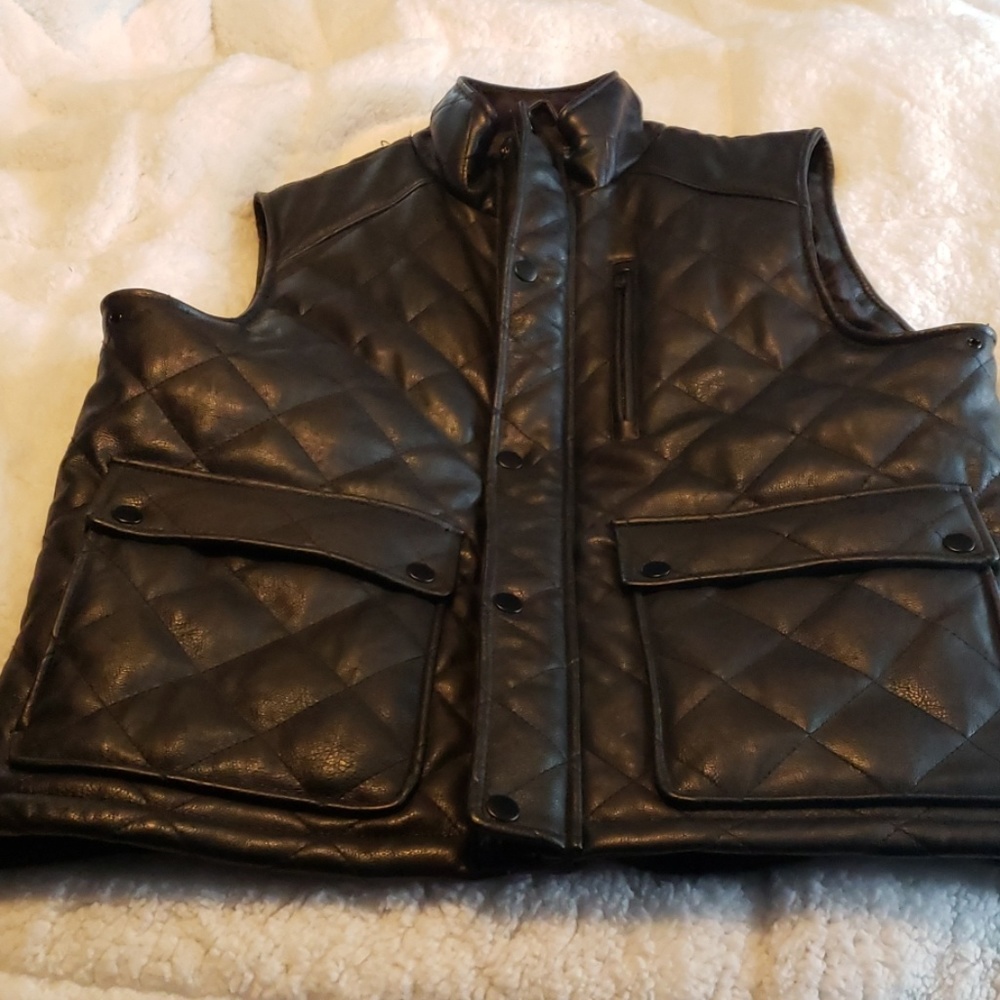 Sean John biker vest.